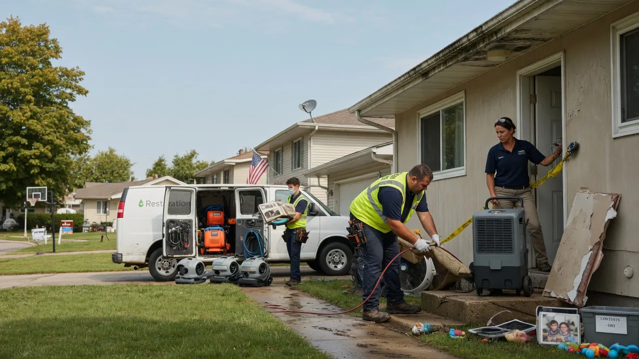 Water Damage Restoration in Pep, TX near me